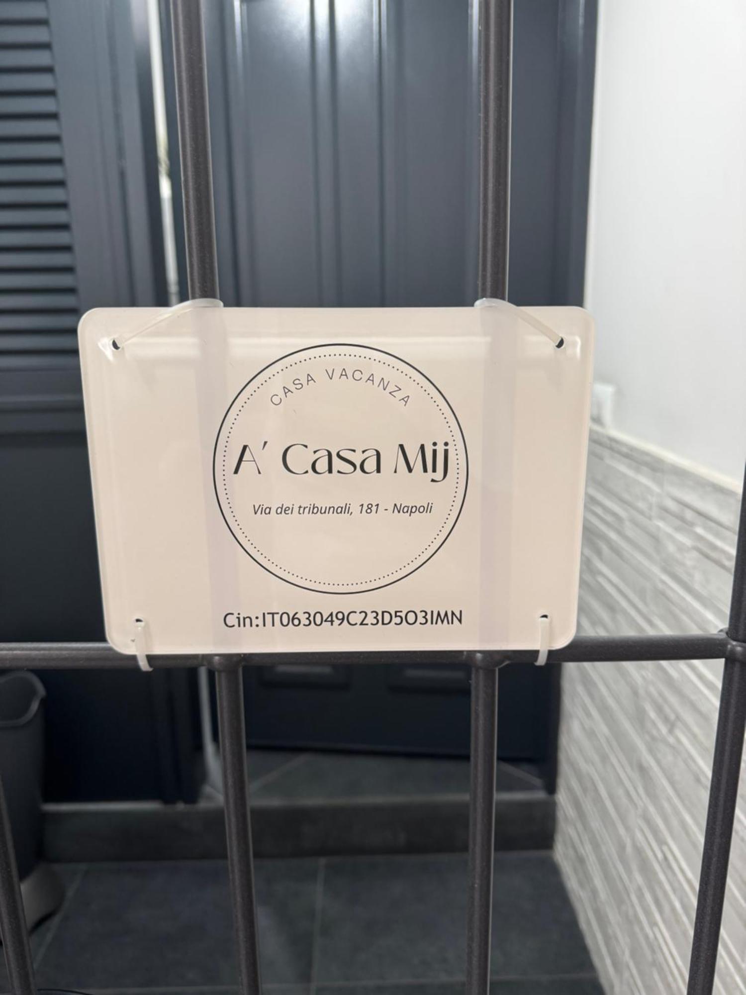 Вилла A' Casa Mij Неаполь Экстерьер фото